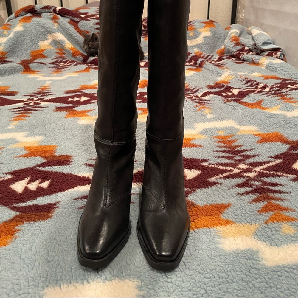 All Saints Cohen knee high boots